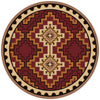 Council Fire Southwestern Rug - 8 Ft. Round