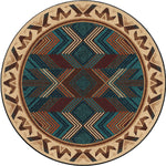 Aztec Mesa Rug - 8 Ft. Round