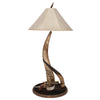 Horn Collection Tall Table Lamp with Pistol