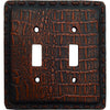 Gator Gulch Double Switch Cover
