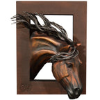 Grazing Right Facing Wall Sculpture