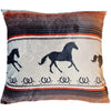 Horse Haven Plush Sherpa Pillow