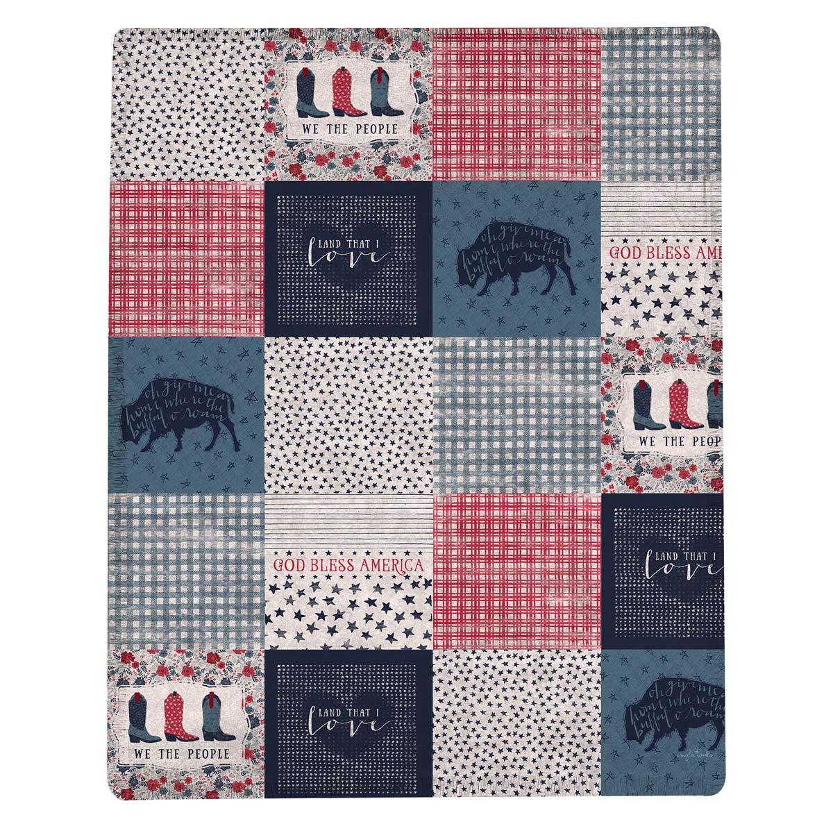 Patriotic Pride Throw