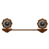 Round Copper Berry Hand Towel Bar