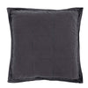 Charcoal Euro Sham - OVERSTOCK