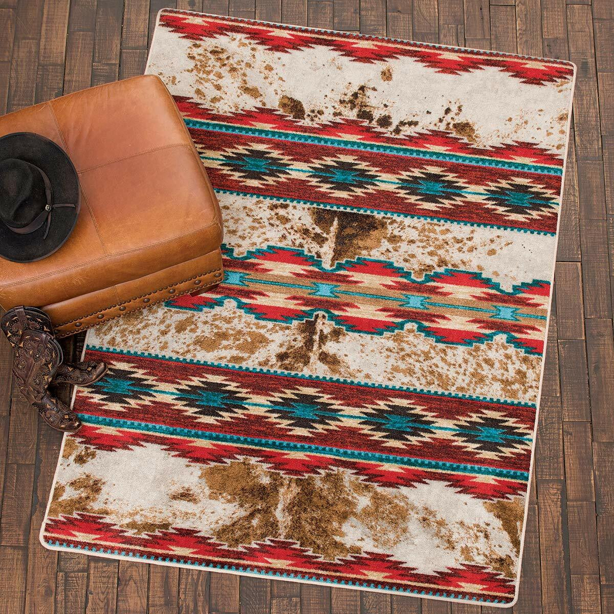 Spirit Quest Cowhide Rug - 4 x 5