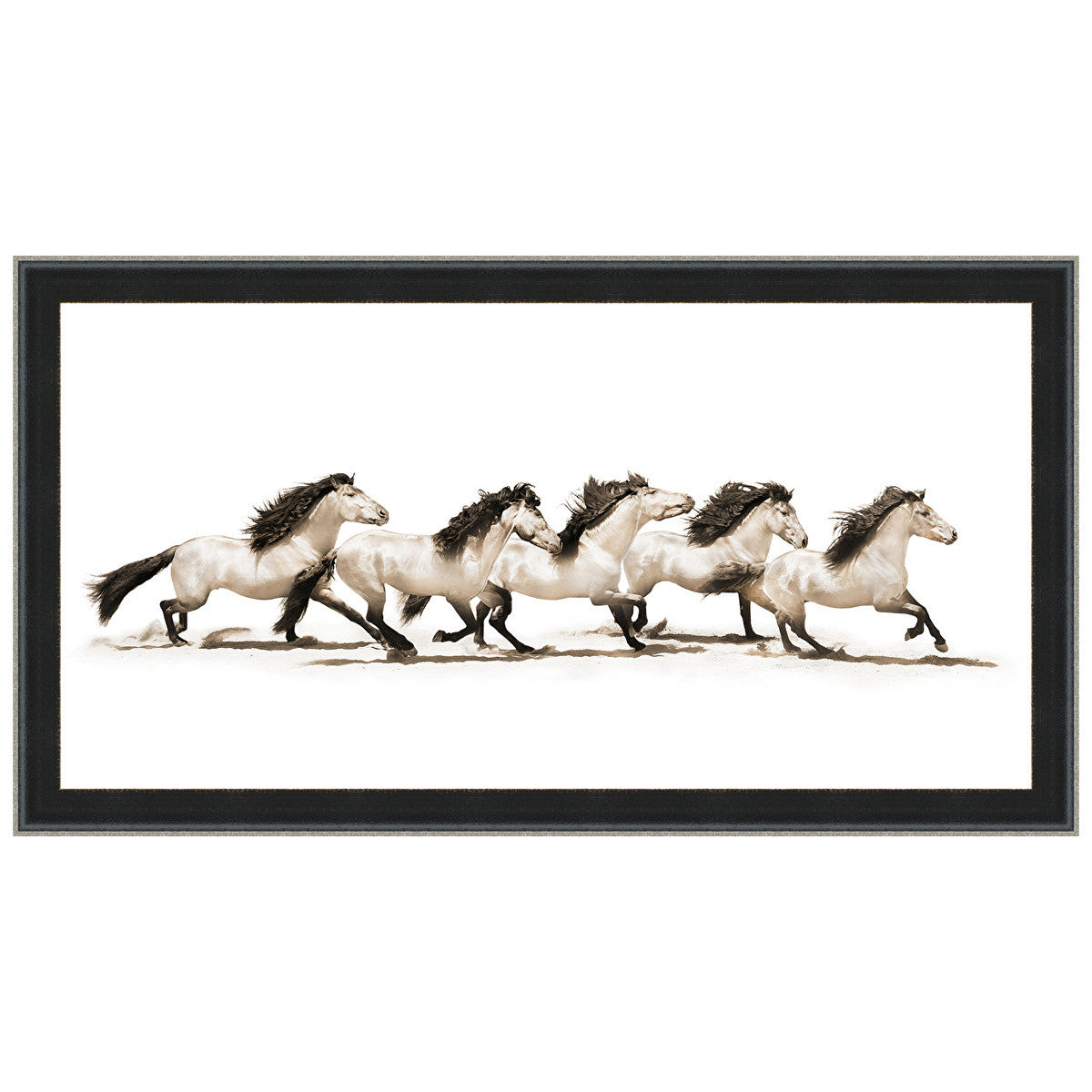 The Buckskins Framed Canvas