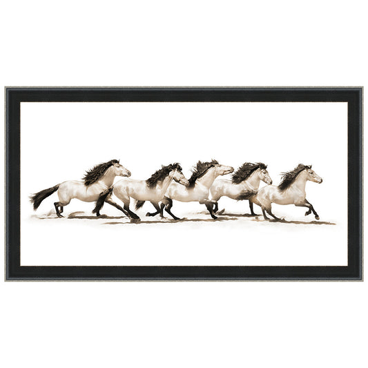The Buckskins Framed Canvas