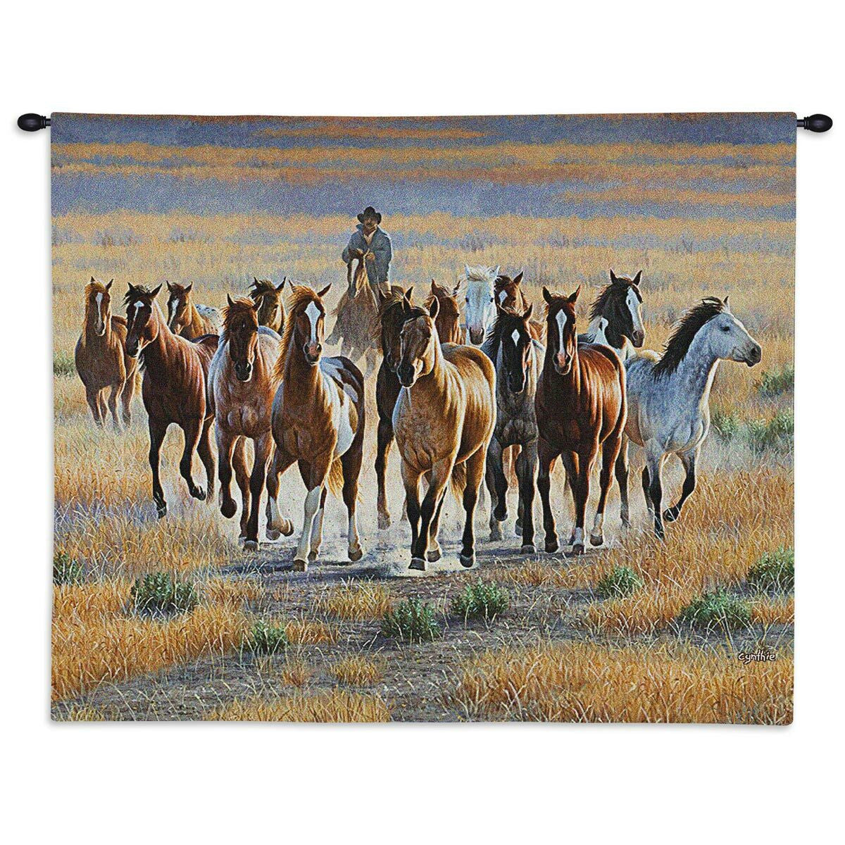 Bringing Them In Wall Tapestry