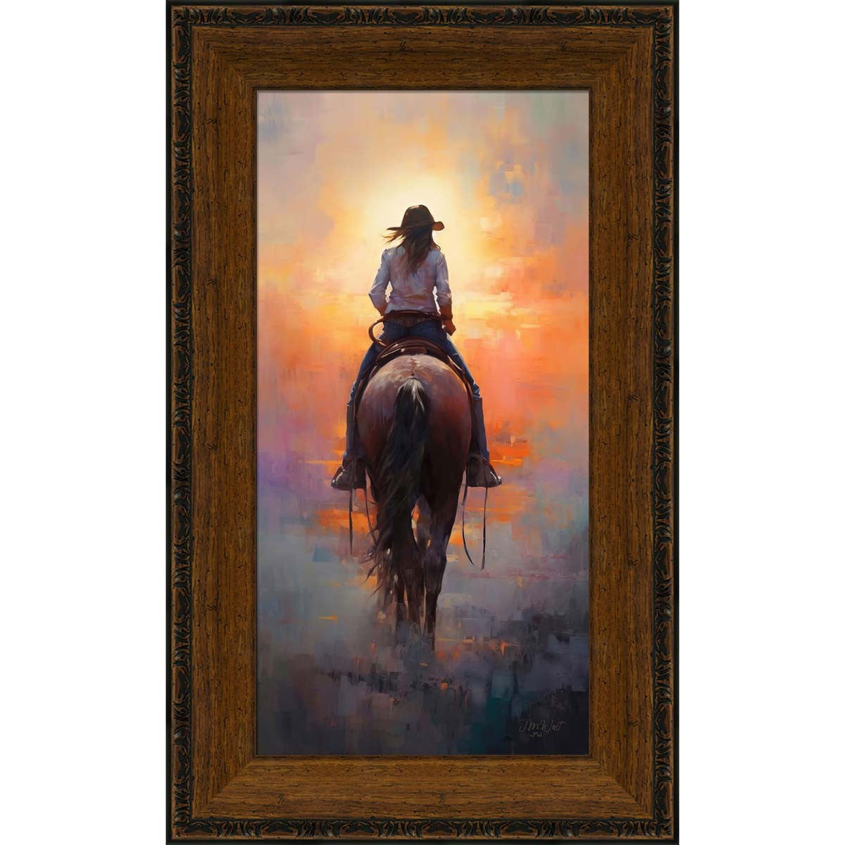 Sunset Drift Wall Art