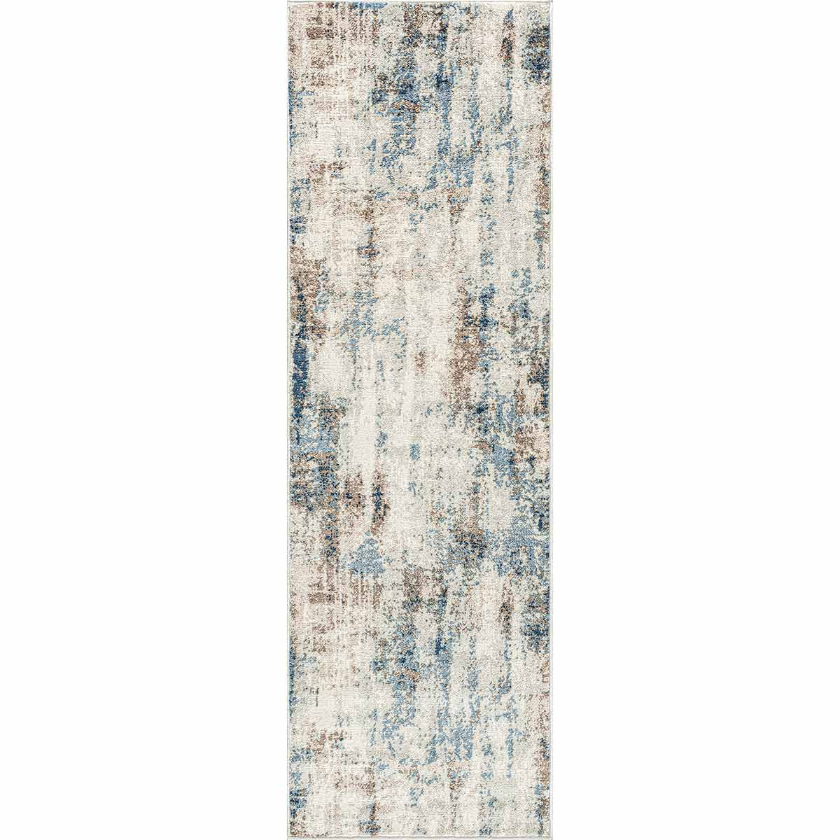 Abstract Clay Rug - 2 x 7