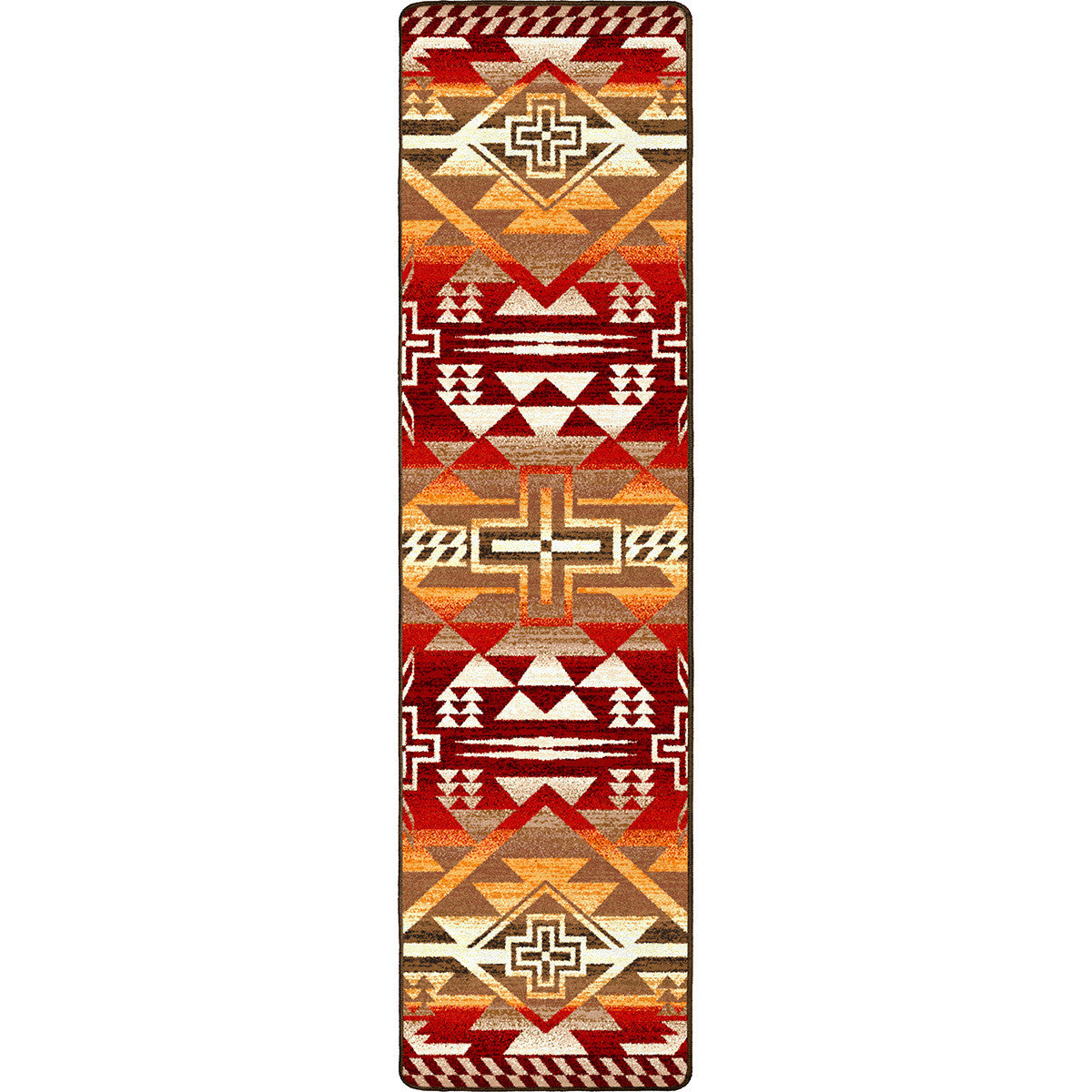 Teton Spirit Bonfire Rug - 2 x 8