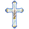 Painted Cactus Wall Cross