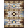 Sunset Path Blue Rug - 3 x 4