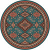 Rhinestone River Rug - 8 Ft. Round