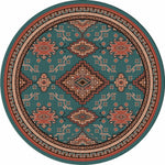 Rhinestone River Rug - 8 Ft. Round