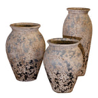 Desert Ash Pottery Vases - Set of 3