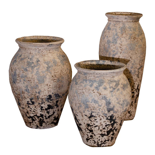 Desert Ash Pottery Vases - Set of 3