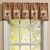 Cowboy Trails Lined Patch Valance