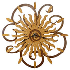 Desert Sun Wall Clock