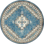 Sedona Nights Denim Rug - 8 Ft. Round