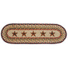 Starred Braided Stair Treads - Set of 2