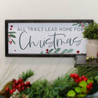 Christmas Trail Framed Wall Art