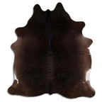 Espresso Cowhide Rug - Medium