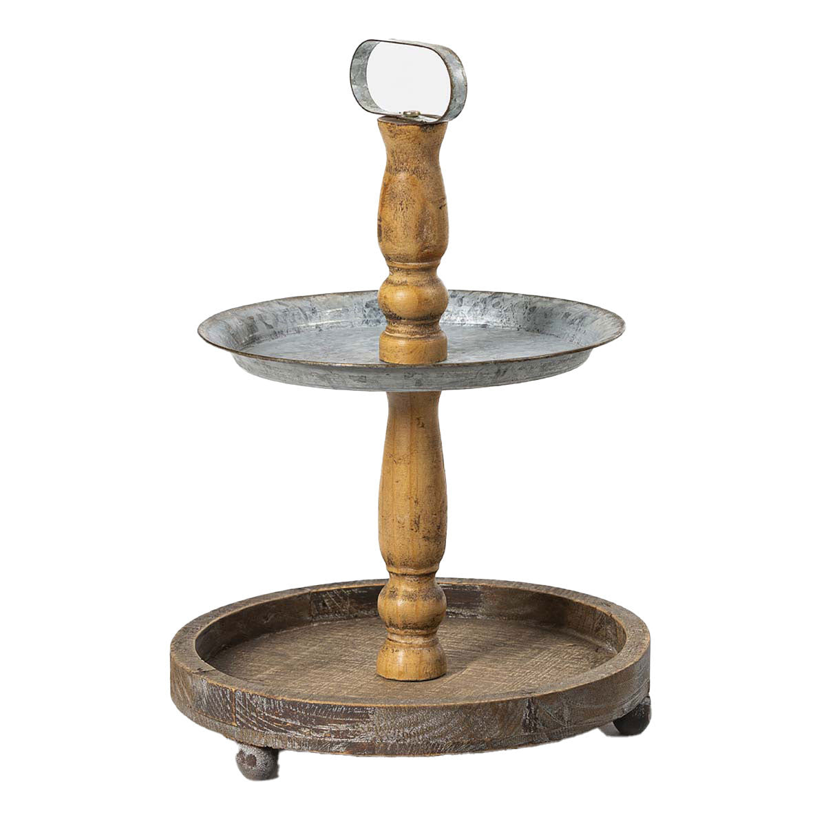 Cowboy Corral 2-Tier Serving Tray