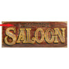 Red Saloon Personalized Sign