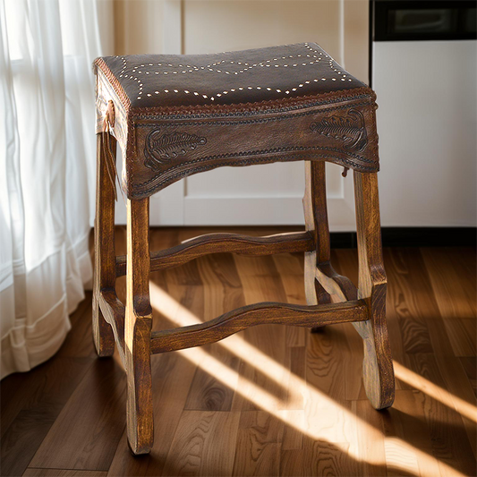 Leathercraft Barstool