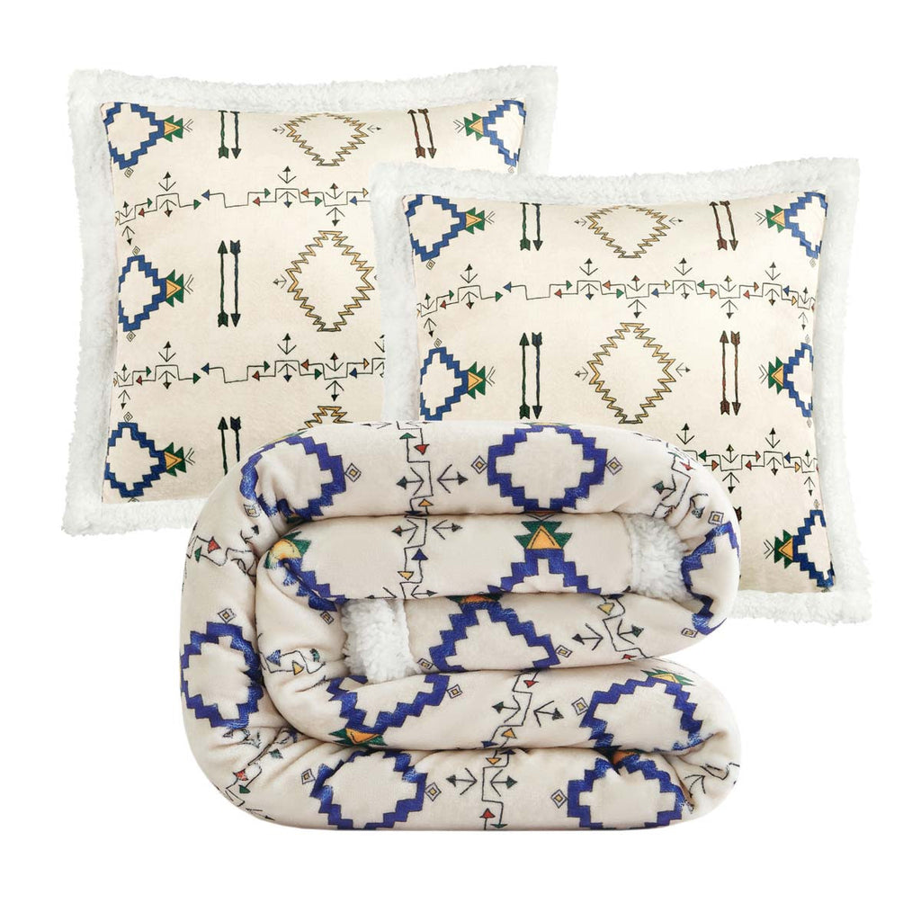 Arrow Campfire Pillow & Throw Set (3pc)