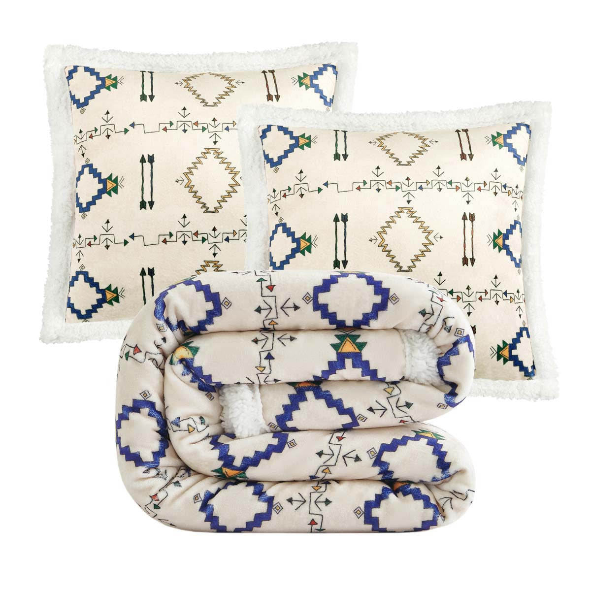 Arrow Campfire Pillow & Throw Set (3pc)