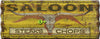 Saloon Personalized Corrugated Metal Sign