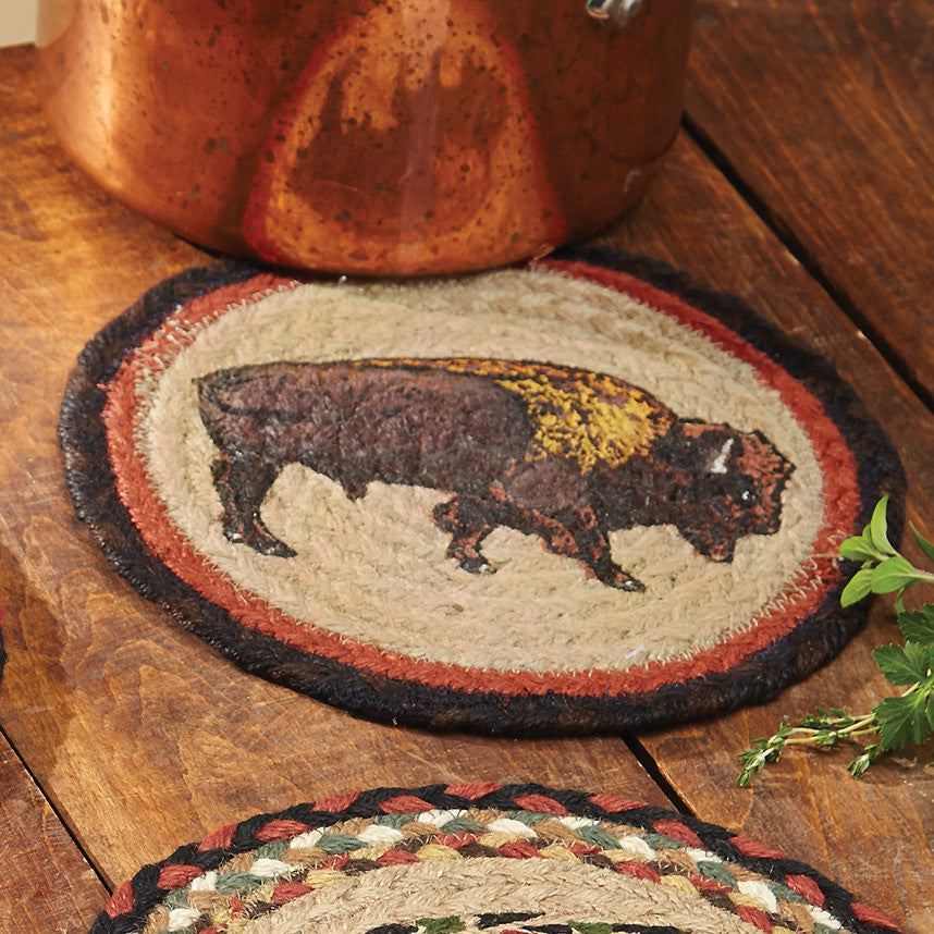 Buffalo Jute Trivets - Set of 3