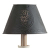 Black Star Metal Lampshade - 12 Inch - OUT OF STOCK UNTIL 09/17/2026