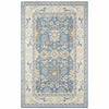 Delia Light Blue Rug - 5 x 8