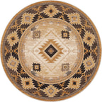 Whiskey Gold Rush Rug - 8 Ft. Round