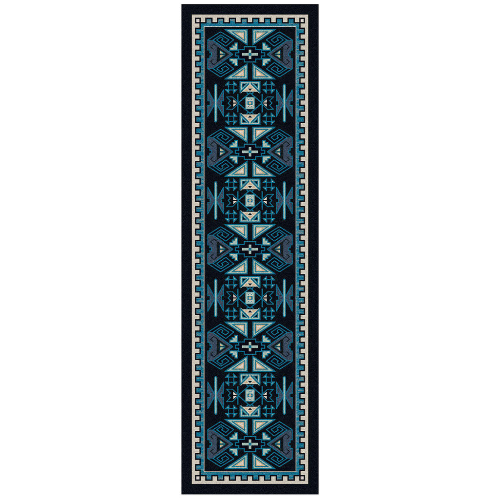 Blue Valley Rug - 2 x 8