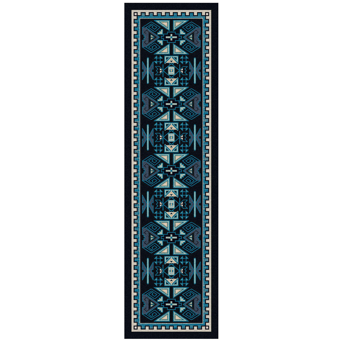 Blue Valley Rug - 2 x 8
