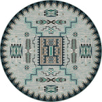Desert Lightning Rug - 8 Ft. Round