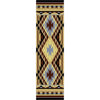 Sallisaw Blue Southwestern Rug - 2 x 8