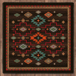 Southwest Canyon Rug - 8 Ft. Square
