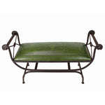 Coronado Double Vanity Bench - Steer Brands Green