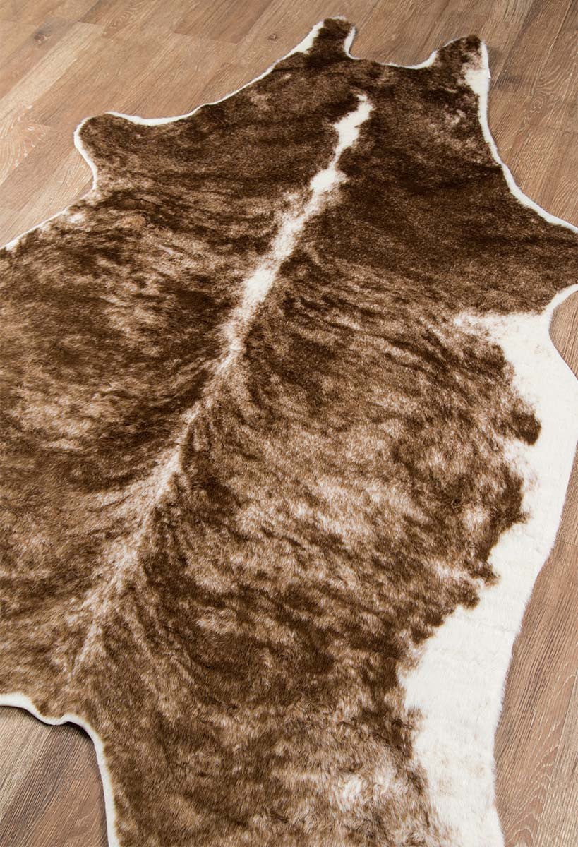 Brown Brindle Cowhide Rug