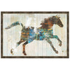 Galloping Colors Canvas Art
