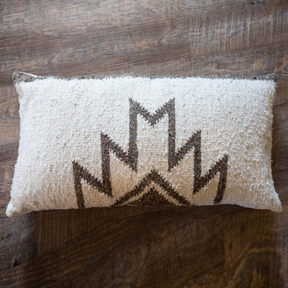 Diagonal Fire Woven Lumbar Pillow - OUT OF STOCK UNTIL 06/19/2026