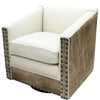 White Canyon Swivel Glider