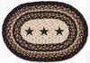 Black Lined Beacon Placemats - Set of 2