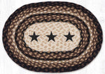 Black Lined Beacon Placemats - Set of 2